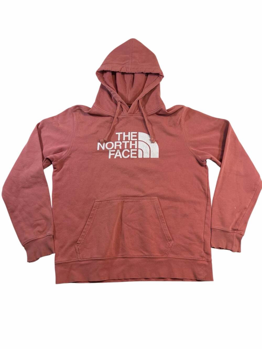 The North Face Men's M Half Dome Logo Pullover Hoodie Faded Rose